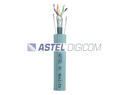 FLAT ELEVATOR CABLE DUAL SHIELDED DUAL JACKET SFTP CAT6 BC