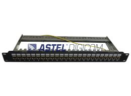 SHIELDED PATCH PANEL CAT6A 24 PORTS