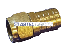 F type connectors Crimp type with O Ring