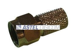 F type coaxial connectors