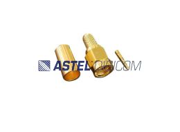 SMA Male Crimp type Gold Series